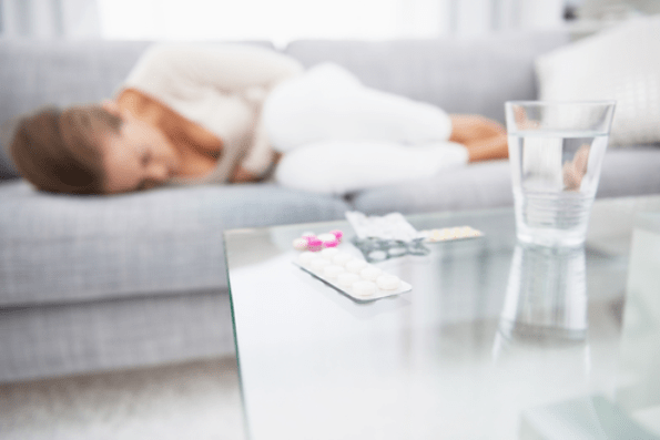 sakit perut kerana kehadiran parasit dalam badan